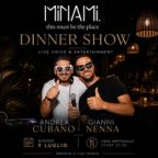 Dinner Show con Andrea Cubano e Gianni Nenna | Minami Restaurant & Lounge