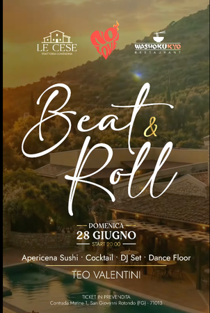 Beat & Roll Pool Party con Teo Valentini a San Giovanni Rotondo