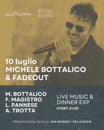 Michele Bottalico & Fadeout – Live Music & Dinner Experience