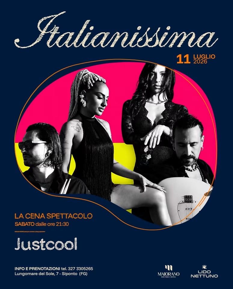 Italianissima – La Cena Spettacolo | Lido Nettuno