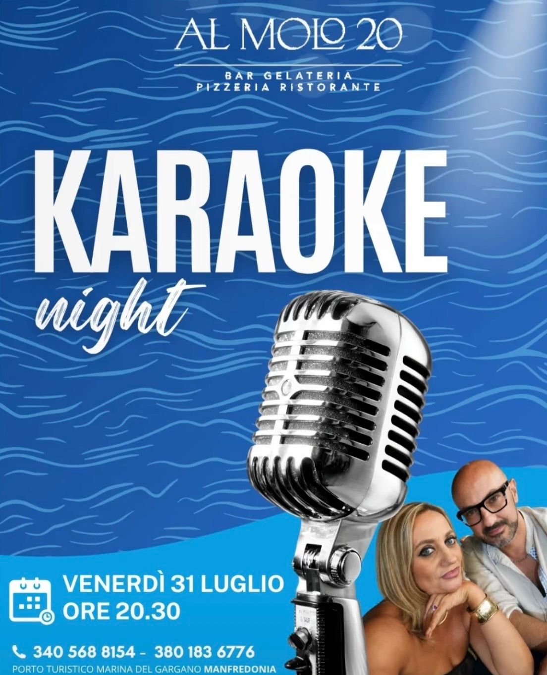 Karaoke Night con Maddy & Matteo | Al Molo 20