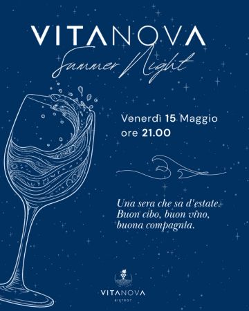Summer Night da Vita Nova Bistrot: cena vista estate