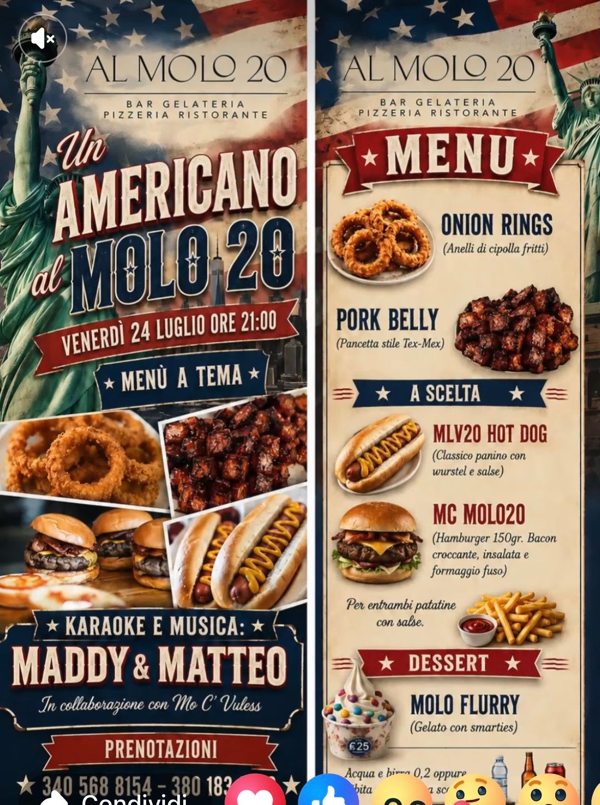 Un Americano al Molo 20 