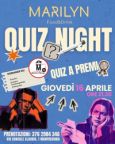 Quiz Night al Marilyn Food&Drink