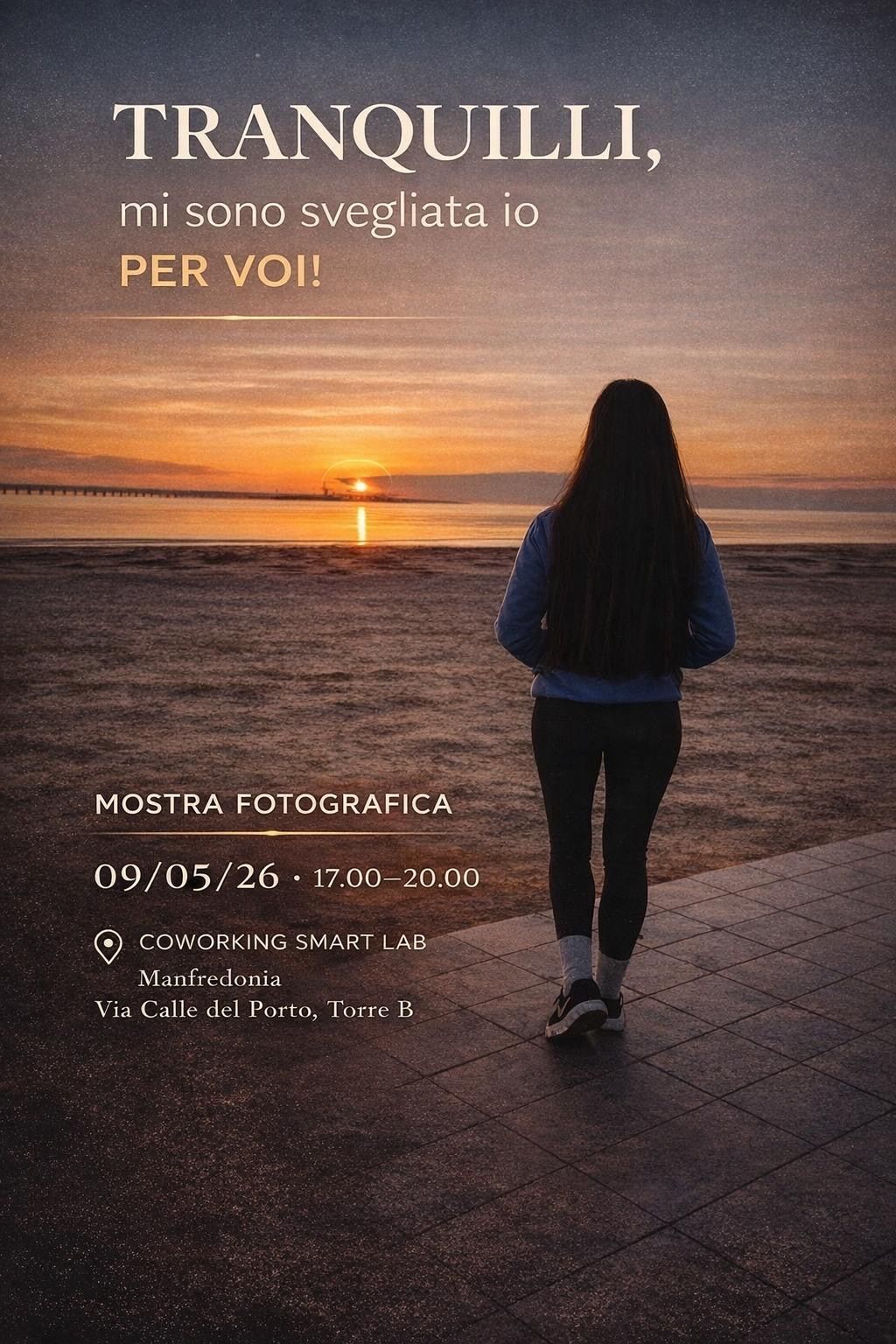Mostra fotografica | "Tranquilli, mi sono svegliata io per voi"