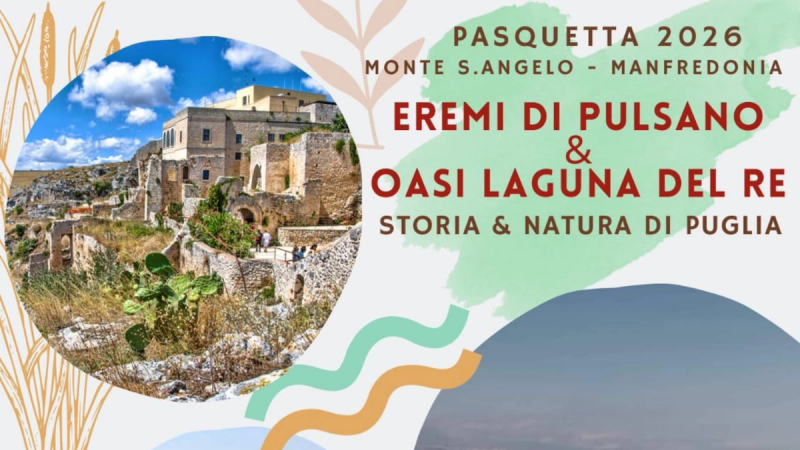 Trekking | Pasquetta tra Eremi di Pulsano e Oasi Laguna del Re