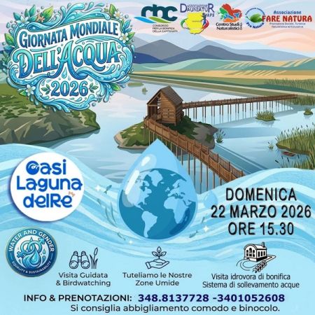 Visita guidata e birdwatching | Giornata Mondiale dell’Acqua