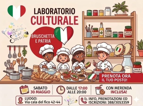 Bruschetta e Patria | Laboratorio culturale per bambini