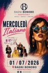 Mercoledì Italiano con i JUST X Live Band | Bagni Bonobo