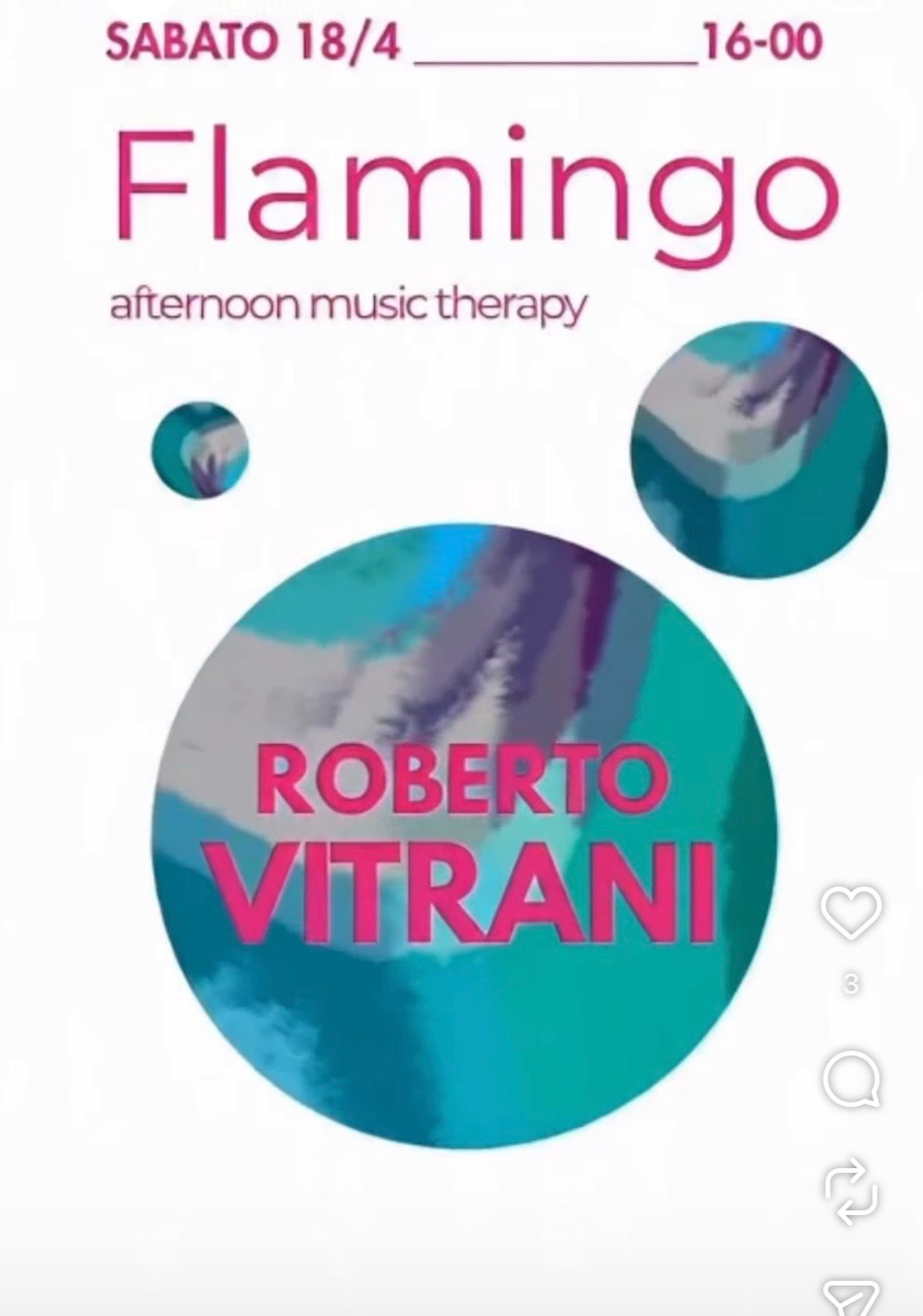 Flamingo Afternoon con Roberto Vitrani | Flamingo