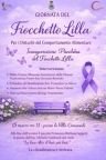 Giornata del Fiocchetto Lilla | Inaugurazione Panchina