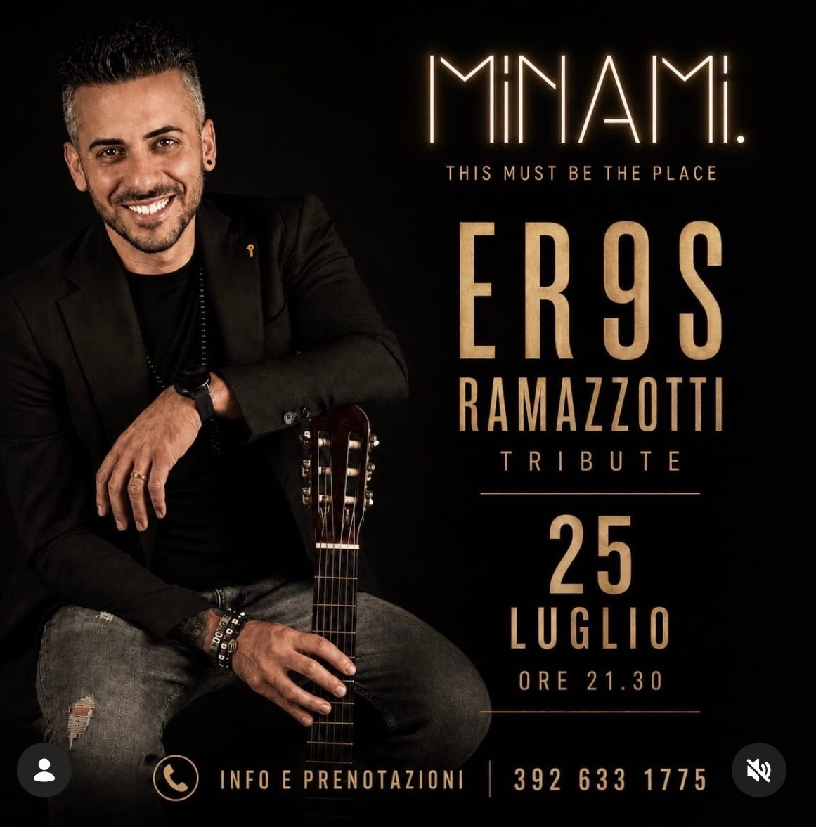 Eros Ramazzotti Tribute | Minami Restaurant & Lounge