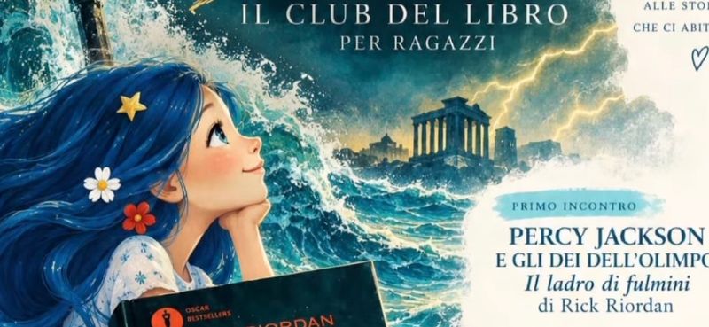 Tra le Righe | Club del Libro per ragazzi - Percy Jackson e gli dei dell’Olimpo