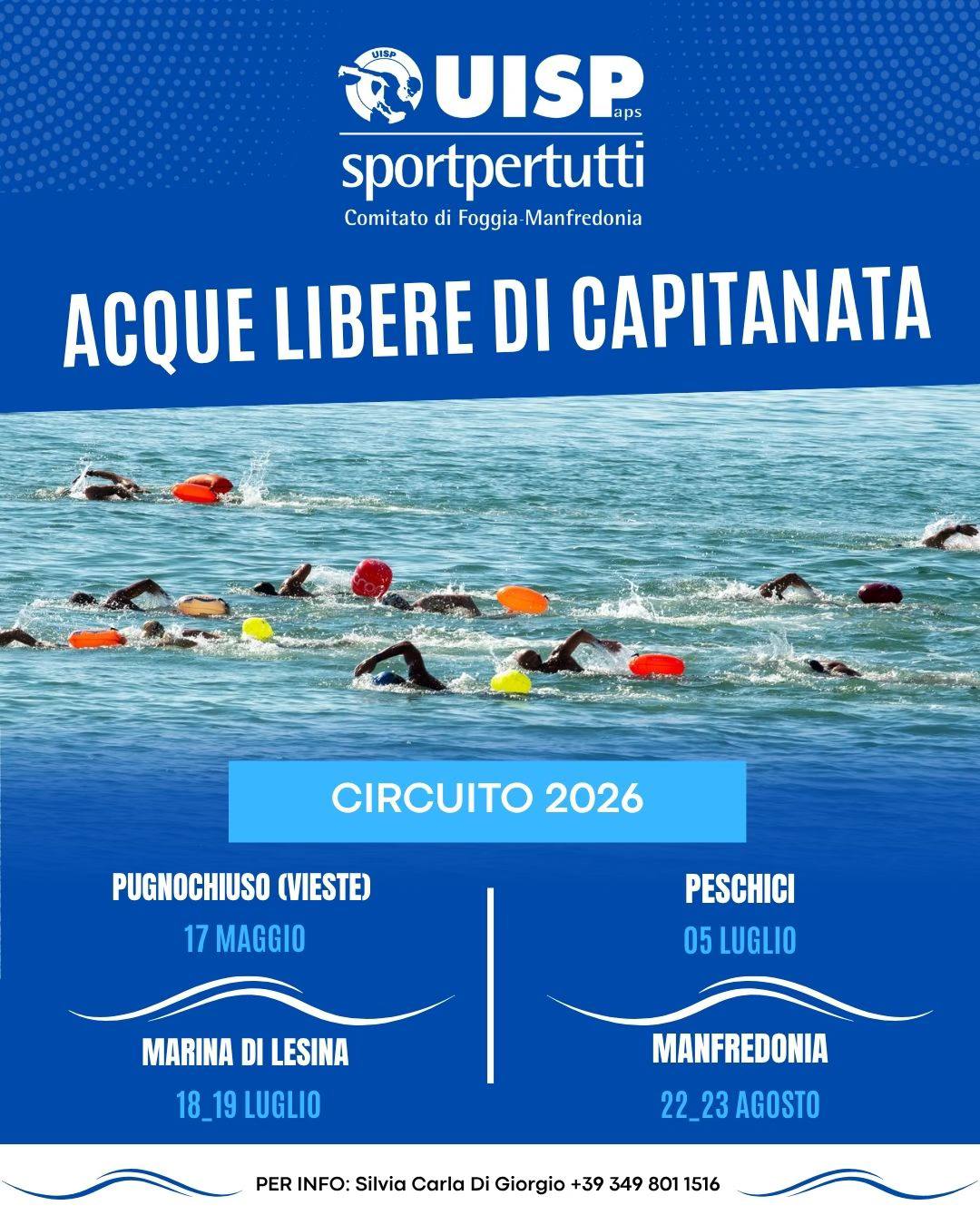 Acque Libere di Capitanata 2026 - gare di nuoto