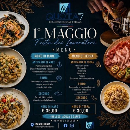 Pranzo del 1 maggio | Quota7