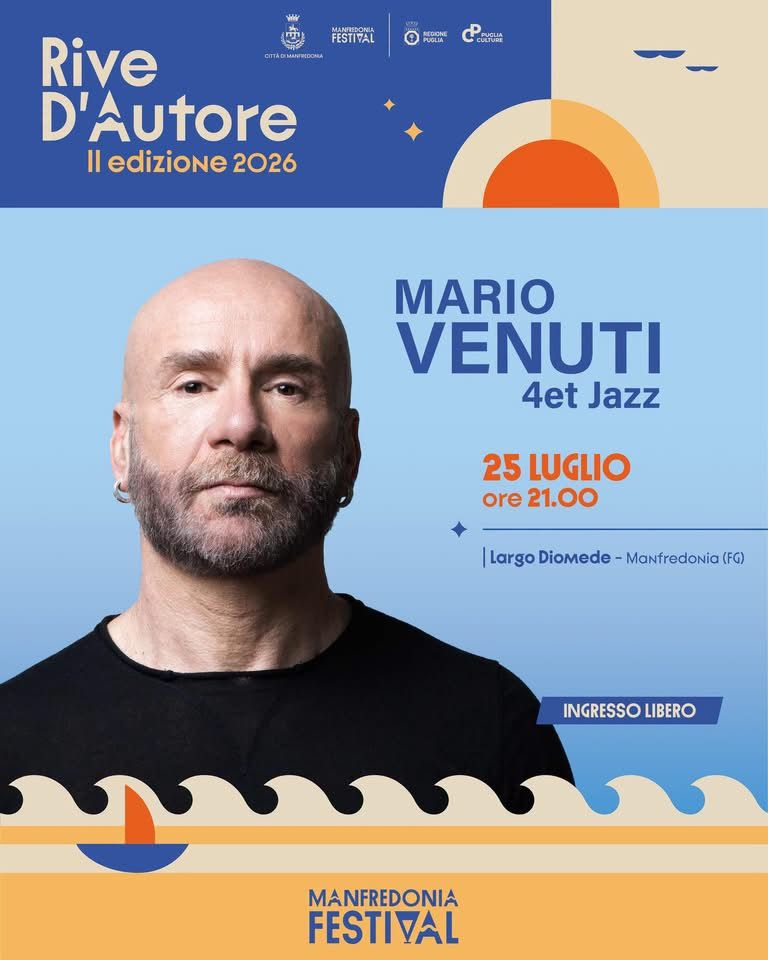 Mario Venuti in concerto | Rive d'Autore 2026