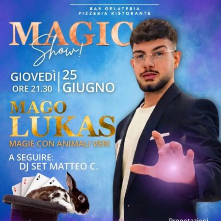 Magic Show con il Mago Lukas al Molo 20