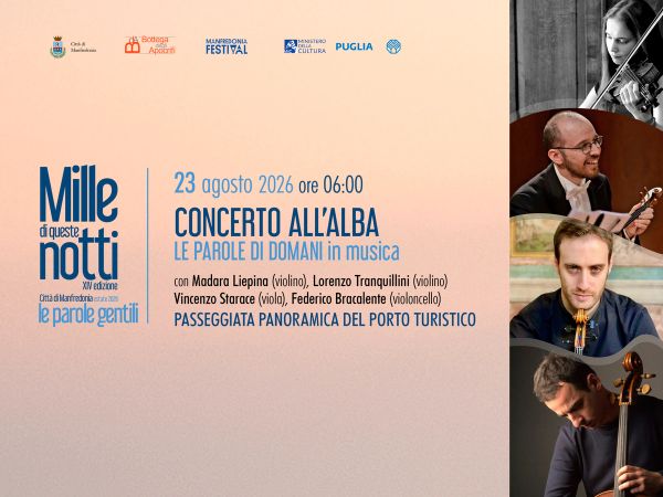 Concerto all'alba | Manfredonia Festival 2026