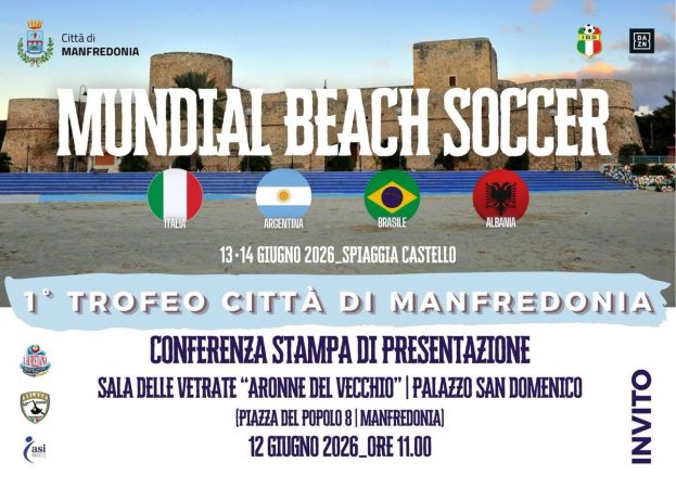 Conferenza stampa di presentazione del Mundial Beach Soccer