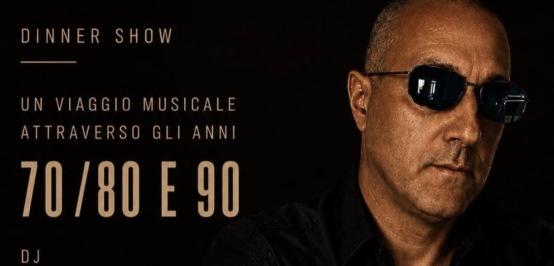 Dinner Show 70/80/90 con DJ Antonio Radatti | Minami Restaurant & Lounge