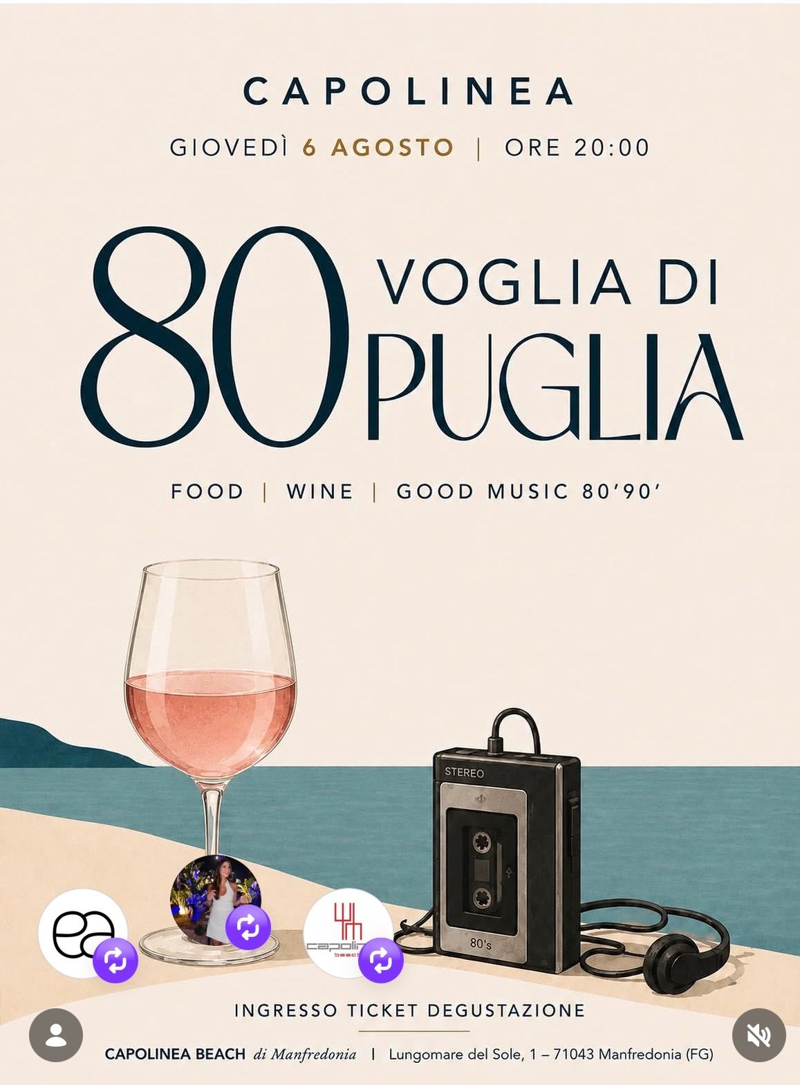 80 Voglia di Puglia | Capolinea Beach