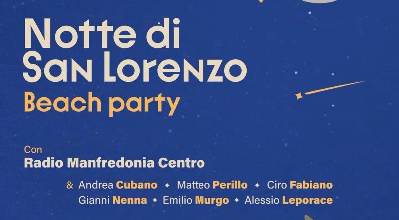 10 Agosto, Notte di San Lorenzo –  Beach Summer Party 26