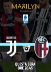 Juventus vs Bologna in diretta da Marilyn Food&Drink