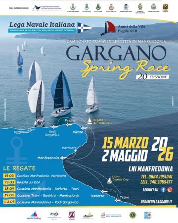 Regata costiera Manfredonia – Barletta – Trani | Gargano Spring Race