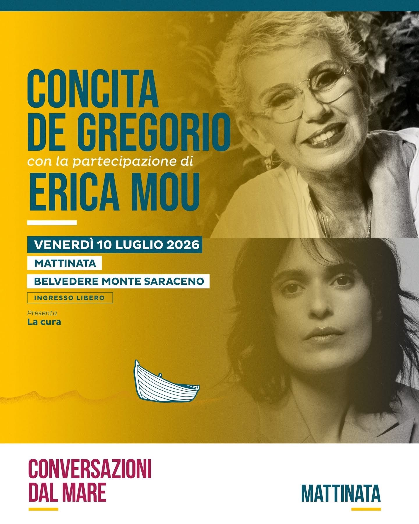 Conversazioni dal Mare con Concita De Gregorio ed Erica Mou