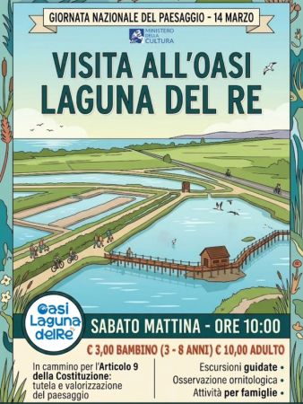 Visita guidata all’Oasi Laguna del Re