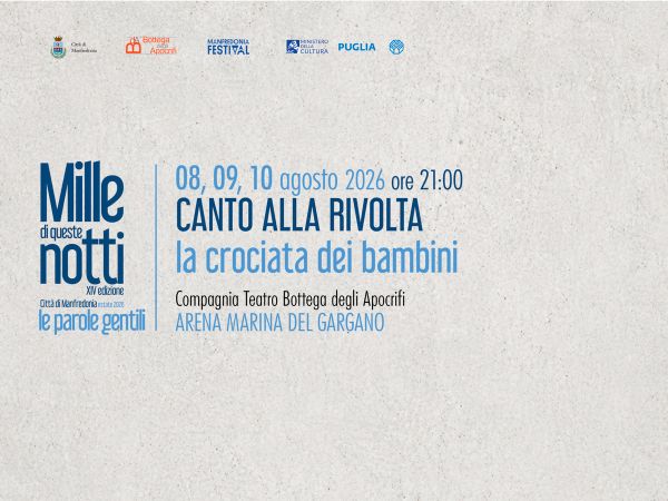 La Crociata dei Bambini | Manfredonia Festival 2026