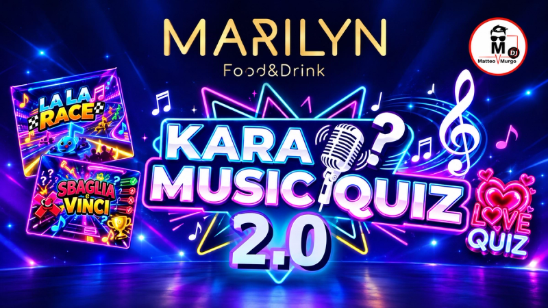Kara Music Quiz 2.0 – La La Race, Sbaglia e Vinci e Love Quiz | Marilyn