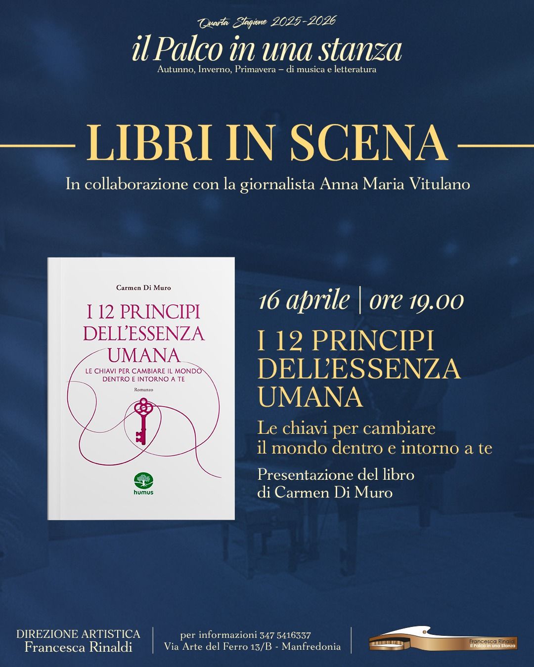 Presentazione libro “I 12 principi dell’essenza umana”