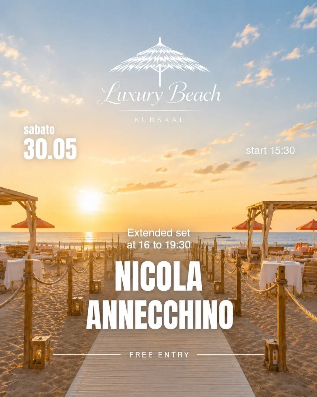 Nicola Annecchino Extended Set | Luxury Beach Kursaal