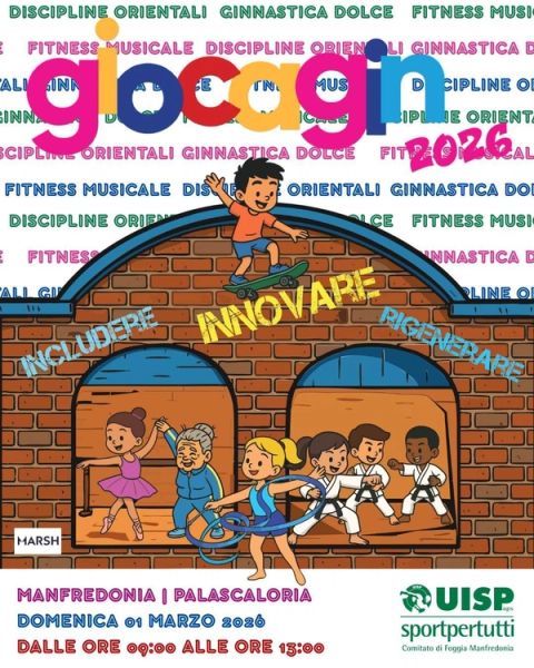 Giocagin 2026 | Evento sportivo per bambini e famiglie