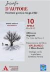Presentazione libro “Malbianco” di Mario Desiati