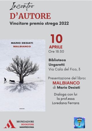 Presentazione libro “Malbianco” di Mario Desiati