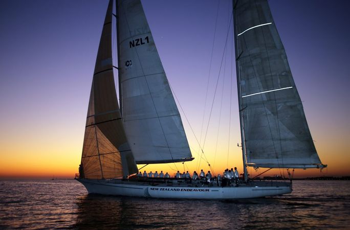 New Zealand Endeavour a Manfredonia | Vela
