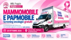 Mammomobile e Papmobile a Manfredonia – Screening oncologici gratuiti