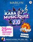 Kara Music Quiz 2.0 – FestiAbar Special al Marilyn Food & Drink