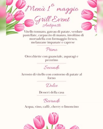 Pranzo del 1 maggio | Grill Event
