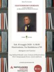 Presentazione libro su Giantommaso Giordani