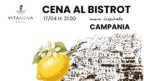 Cena al Bistrot - menù Campania | da Vitanova Bistrot