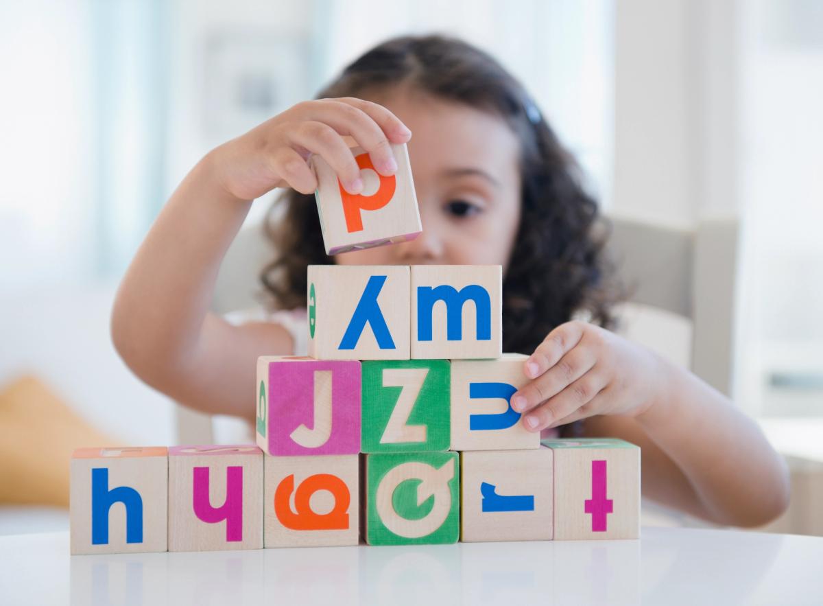 Fine Motor Skills are necessary for stacking blocks