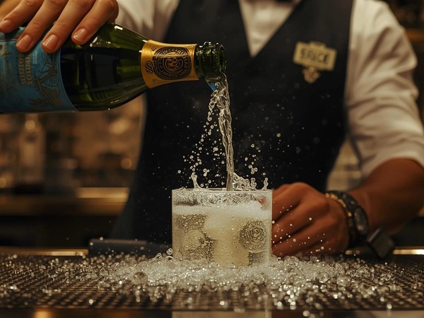 Champagne welcome
