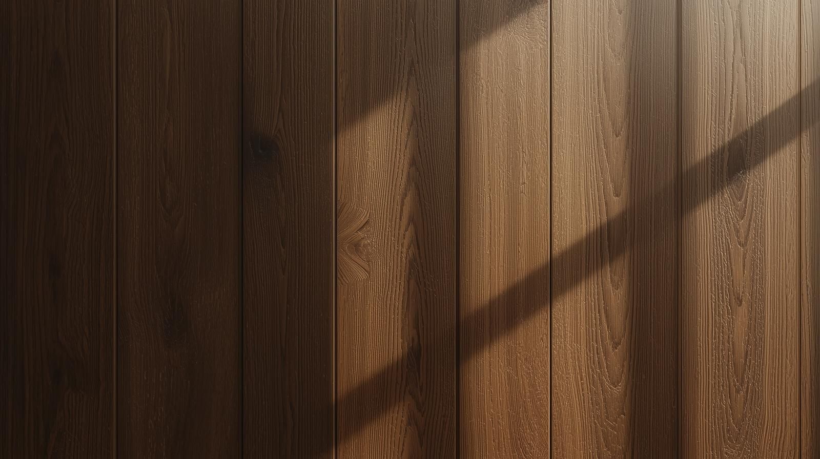 Oak panelling grain