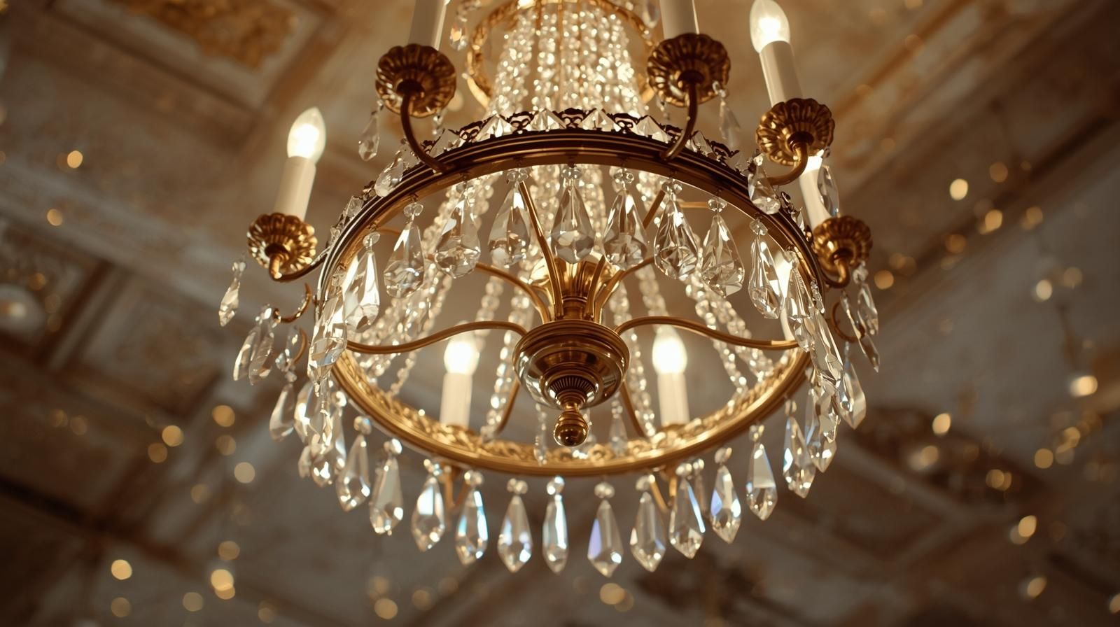 Chandelier glow