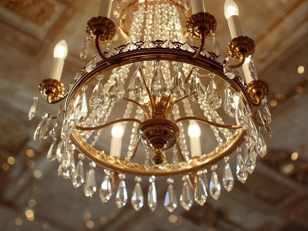 Chandelier glow