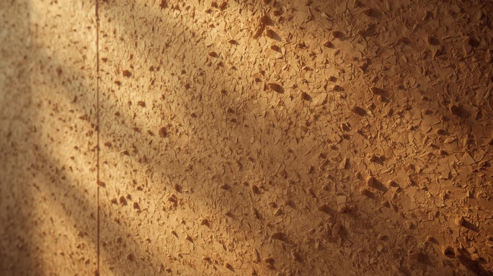 Cork wall