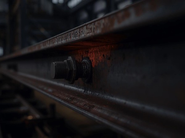 Steel rail joint